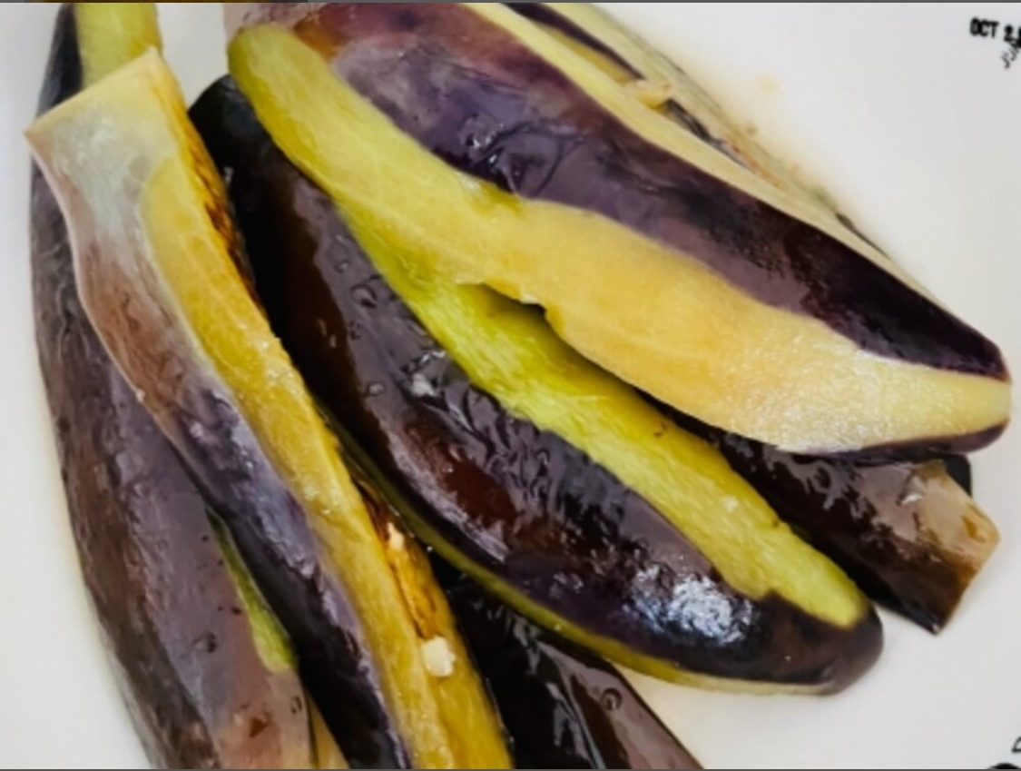 レンジで！茄子の煮びたし風