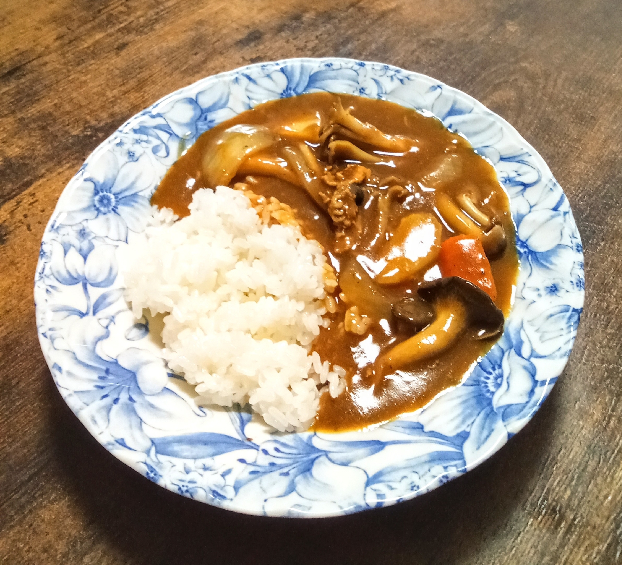 きのこたっぷり！きのこカレーライス