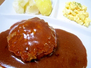 やっぱり美味しい デミハンバーグ レシピ 作り方 By ミルク白うさぎ 楽天レシピ