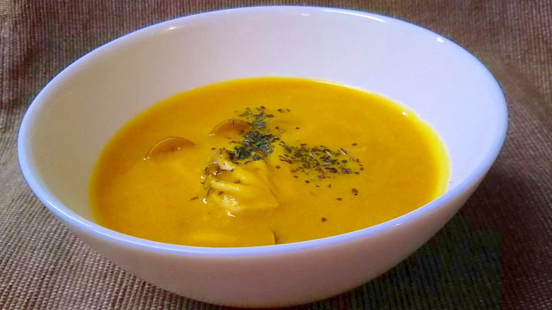 香味野菜とかぼちゃのスープ