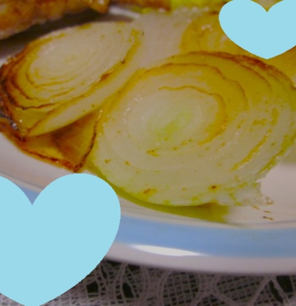 とろける新玉ねぎ焼きꕤめんつゆバター