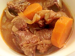 残った赤ワインで 牛肉の赤ワイン煮込み レシピ 作り方 By Kinako0 楽天レシピ