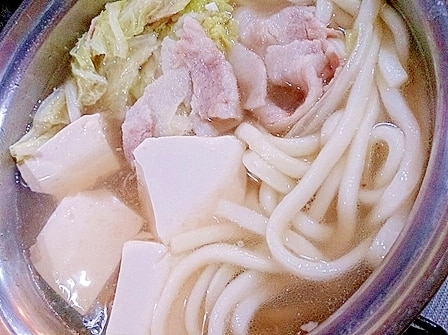 白菜 鍋 コレクション うどん