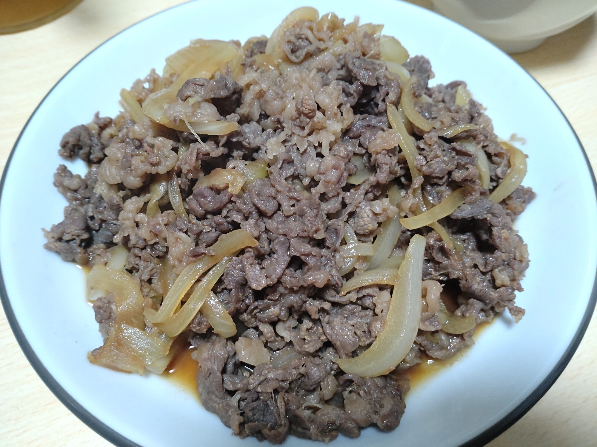 簡単☆牛丼風炒め