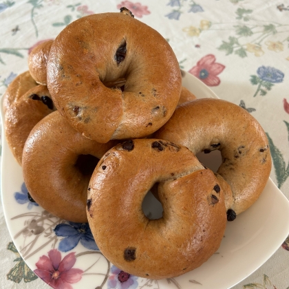 巻き込みチョコチップベーグル