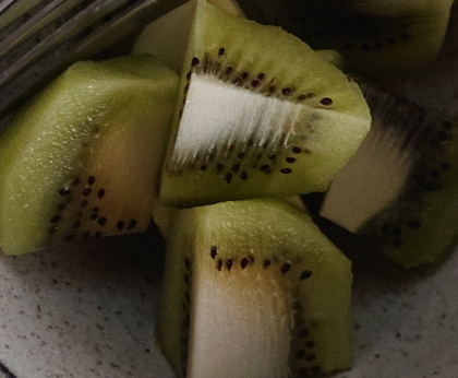 キウイのシロップ漬け