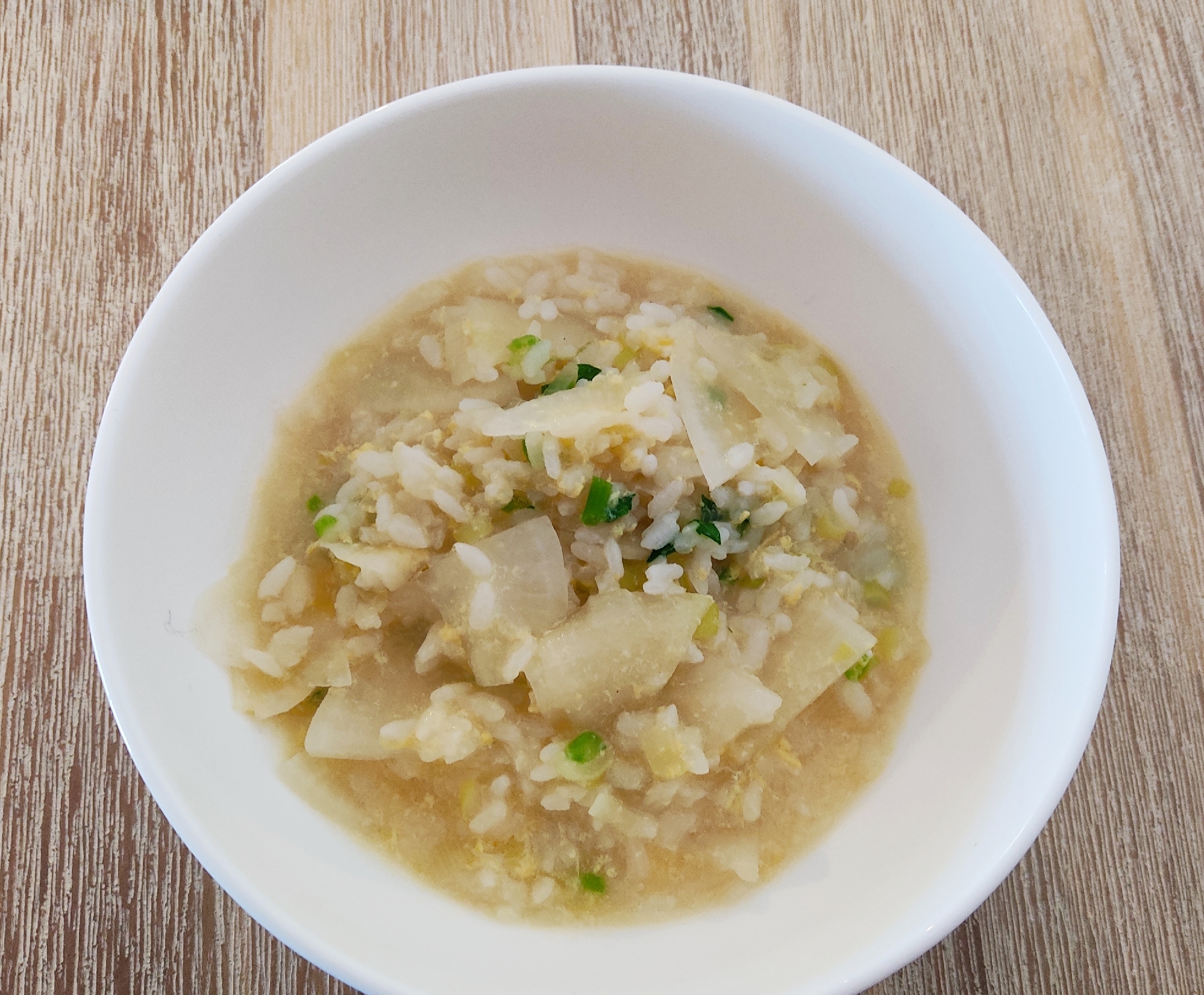 風邪の時に☆野菜と卵のおじや