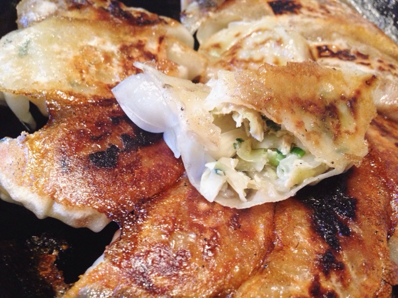 ベジ餃子!お肉と間違える大豆ミート