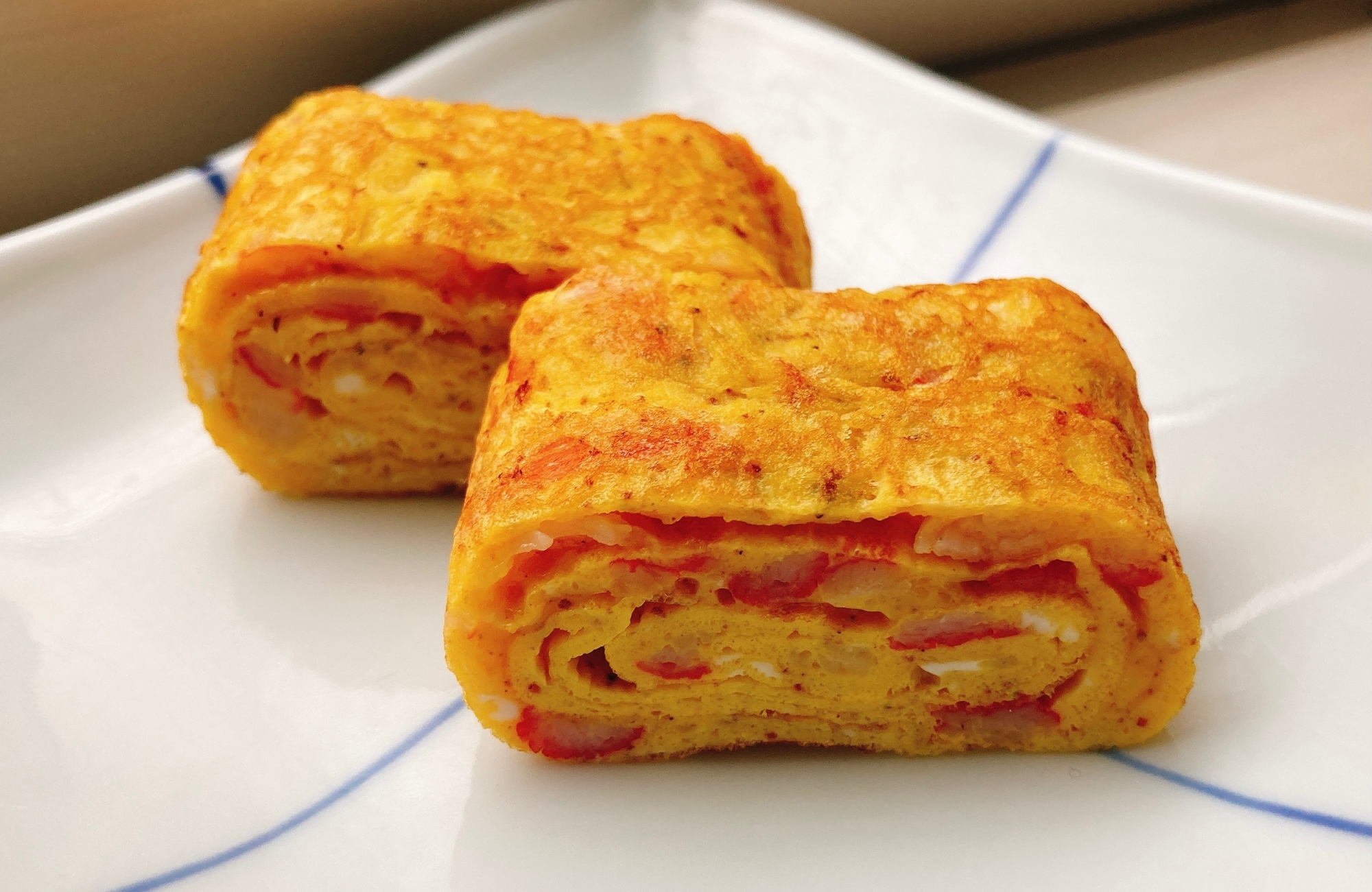 カニカマとナツメグ入り 卵焼き レシピ 作り方 By U Y P 楽天レシピ