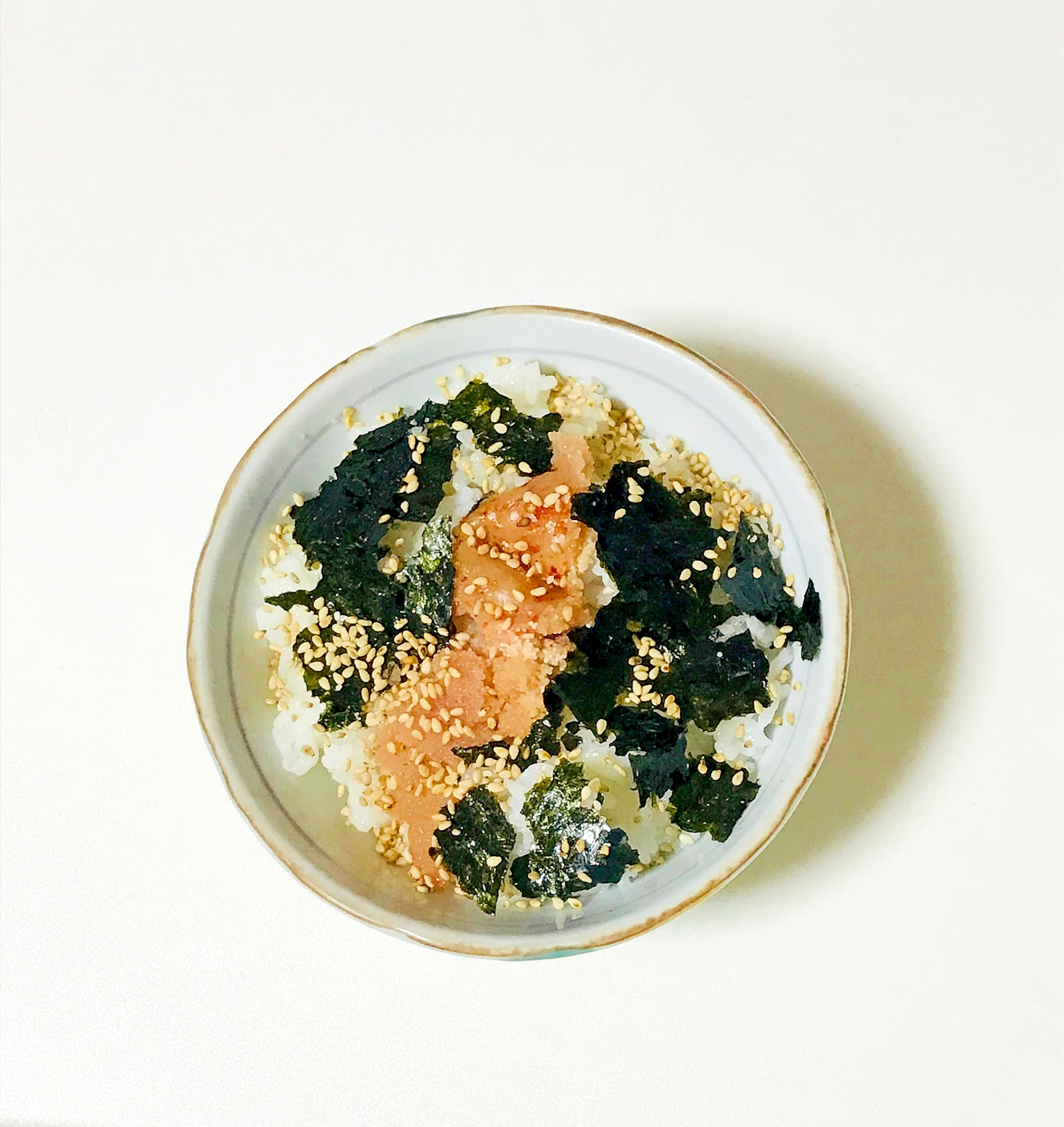 生姜風味の明太海苔ご飯
