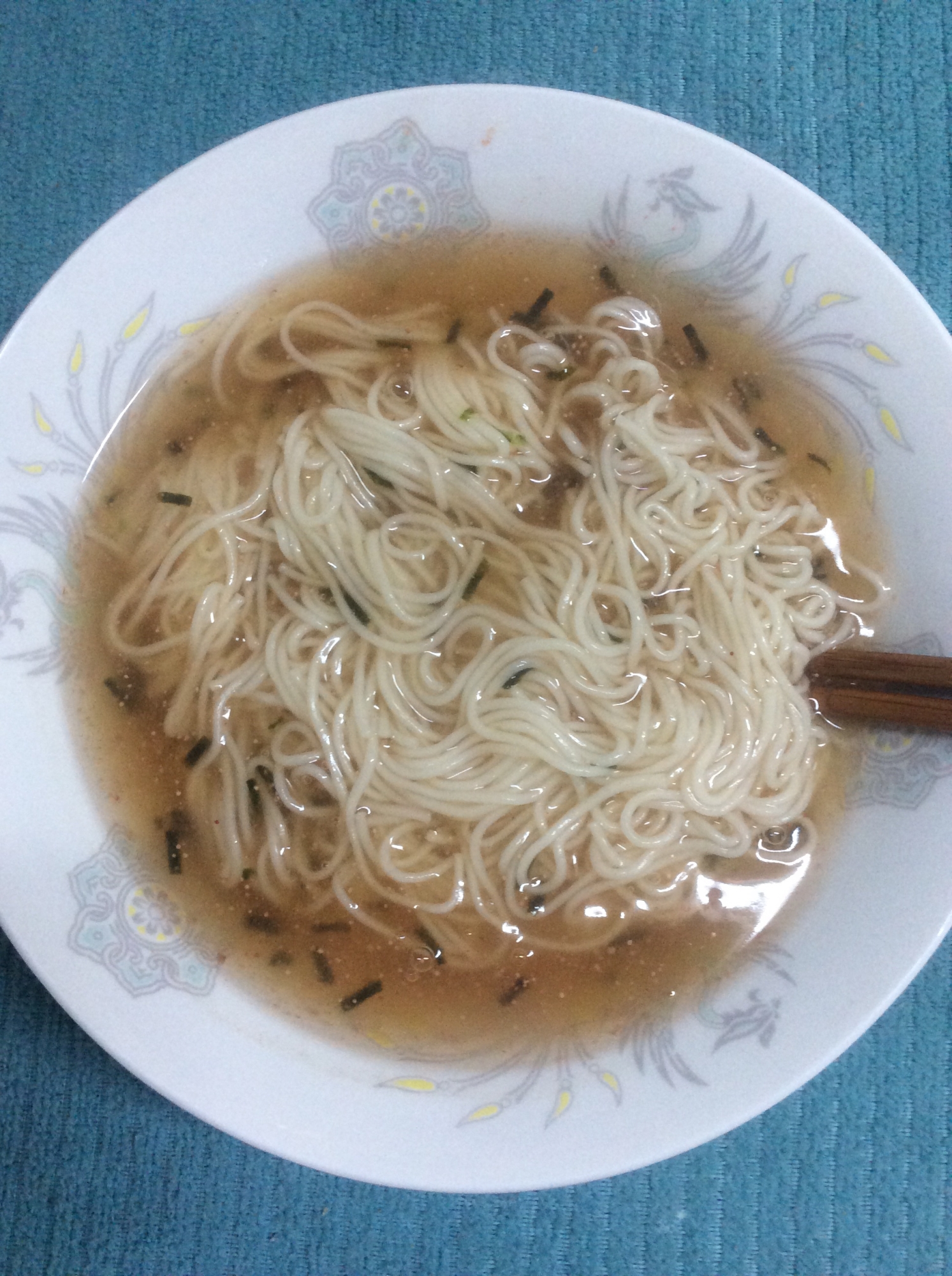 パスタソースで♪たらこあんかけにゅうめん