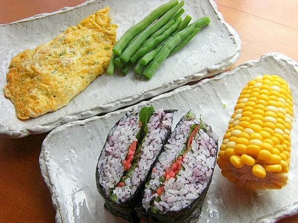 調味料なし！？カニ缶の卵焼きでモーニングセット♪