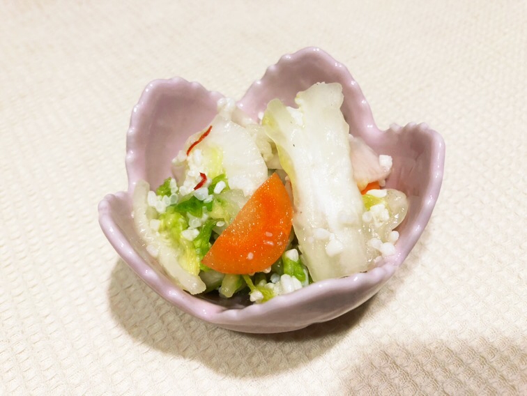 余り野菜の麹漬