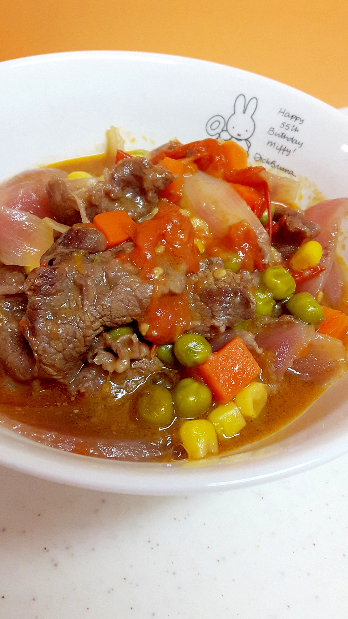 冷凍mベジで簡単 牛肉とトマトのビール煮 レシピ 作り方 By Acchan66 楽天レシピ