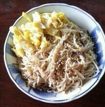 素麺で作る！冷やし中華