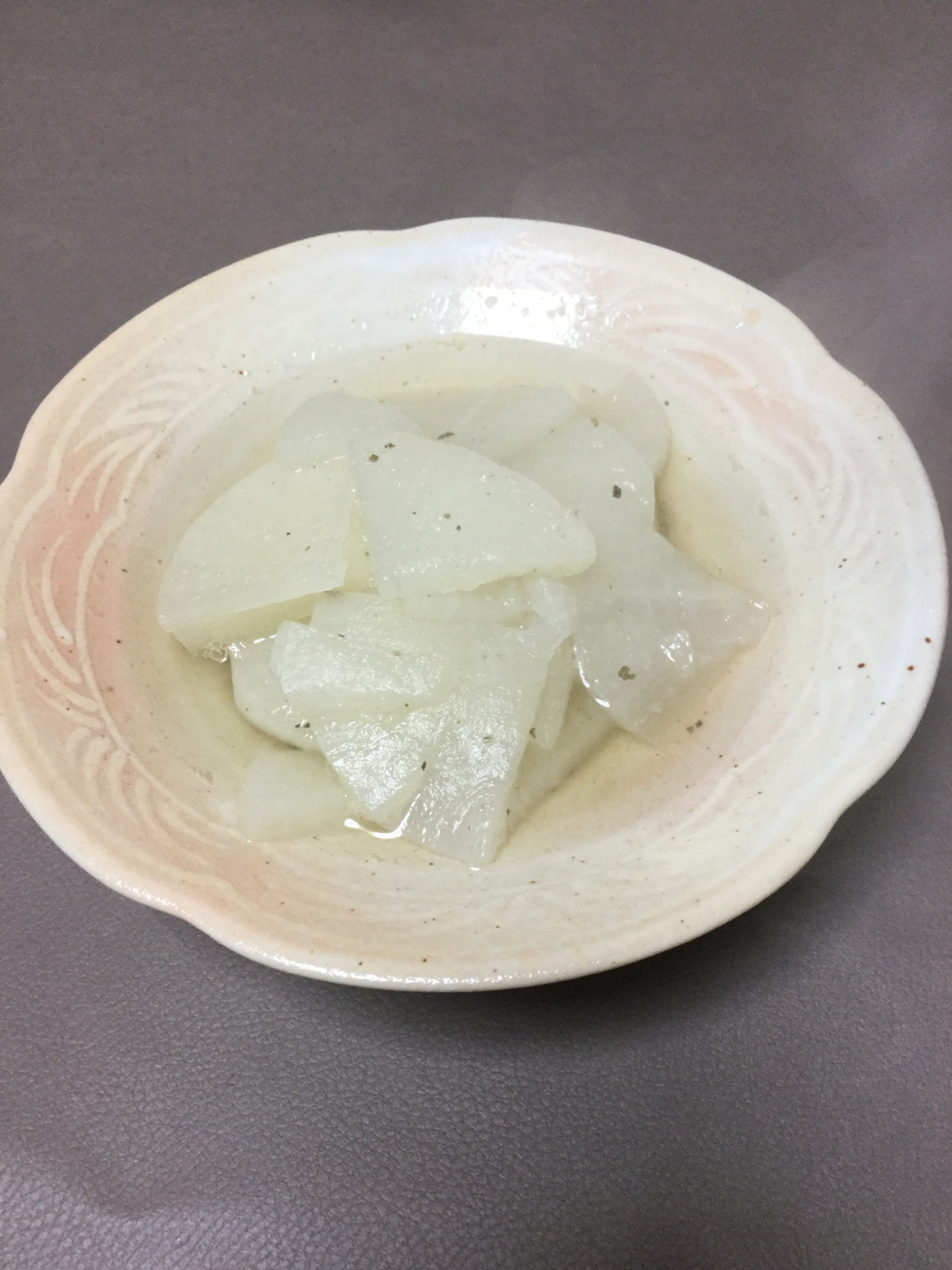 梅昆布茶で大根の煮物 デトックスできるかな？