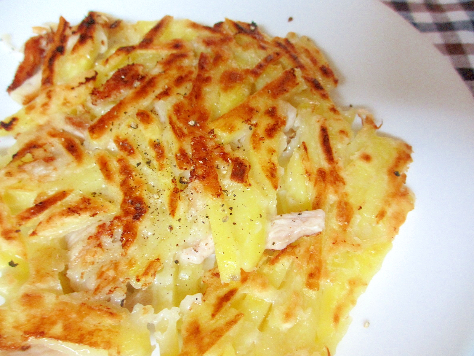 ジャガイモとささみのお焼き レシピ 作り方 By Mococo05 楽天レシピ