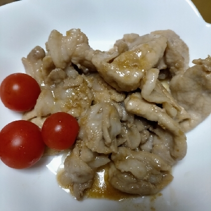 ポン酢煮生姜の生姜焼き