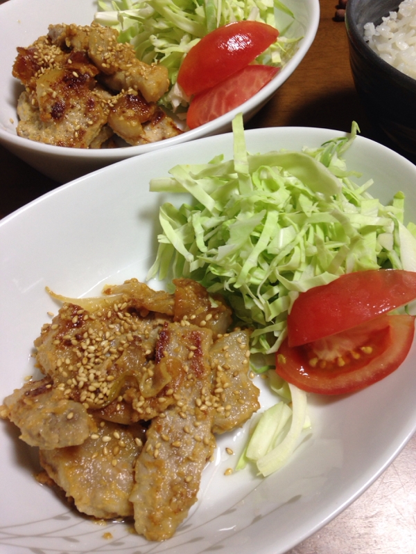 ご飯に！ビールに！豚肉のヨーグルト味噌漬け焼き