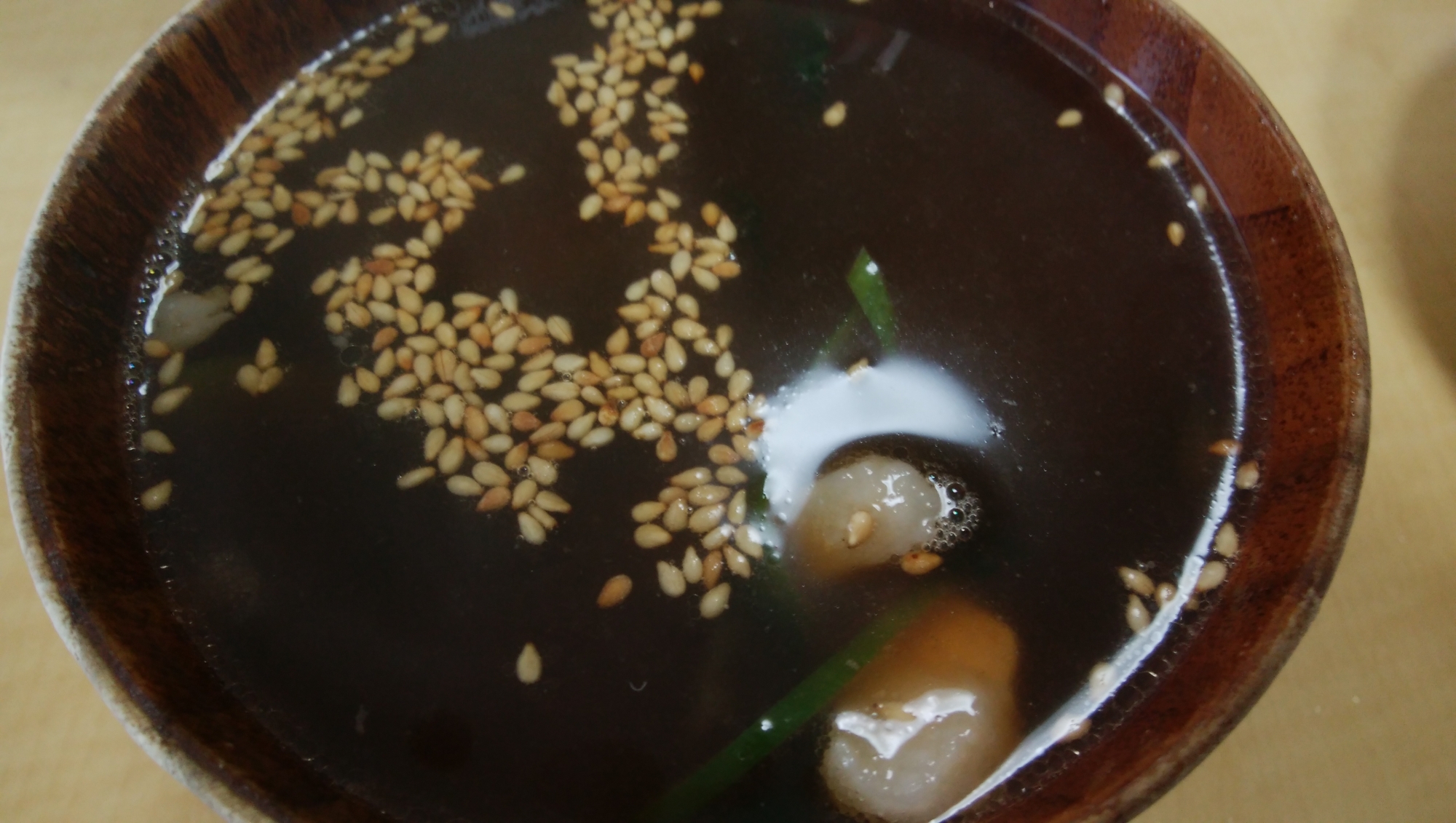 【焼肉と一緒に】韓国風わかめスープ