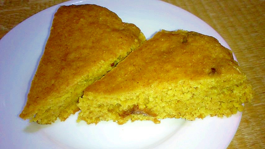 卵牛乳白砂糖なし 南瓜とレーズンの 炊飯器ケーキ♪