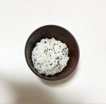 ➿ベーコンわかめおにぎり➿