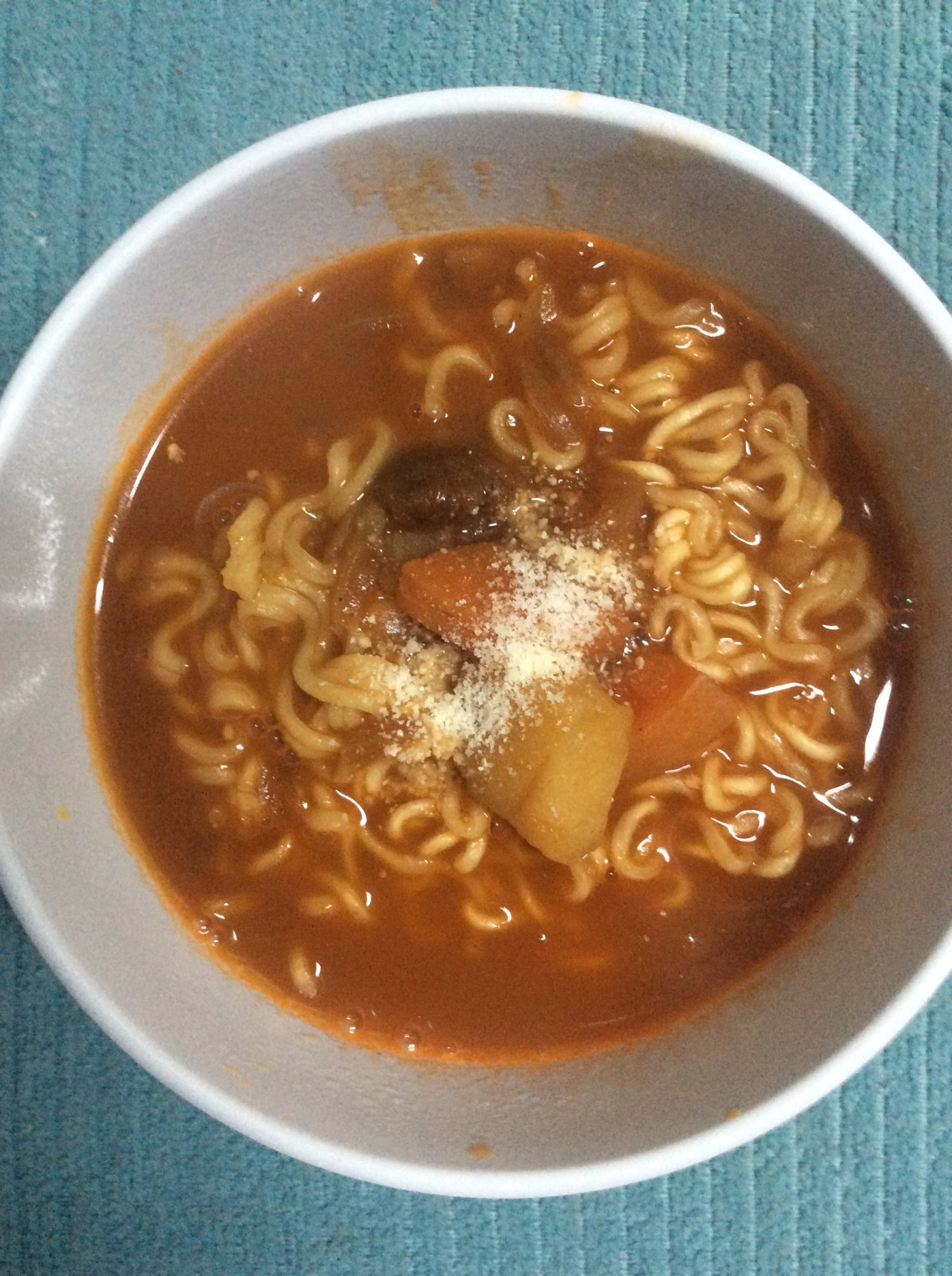 ハヤシリメイク♪ハヤシトマトラーメン