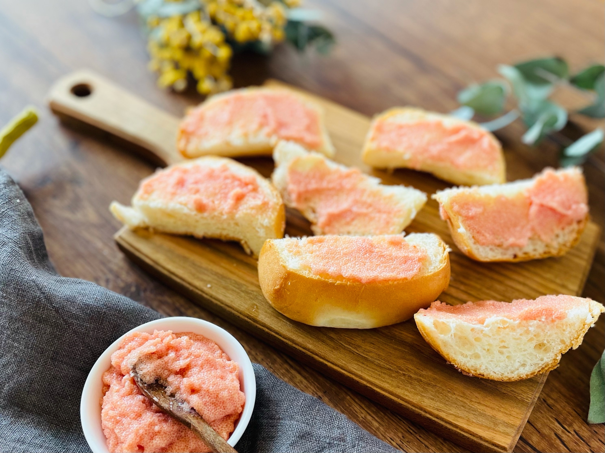 コストコ飯 明太子ディナーロール レシピ 作り方 By Apricotcream 楽天レシピ コストコ飯 明太子ディナーロール レシピ 作り方 By Apricotcream 楽天レシピ