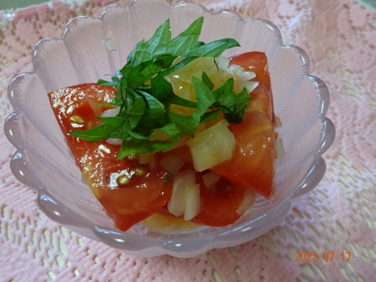 French トマトのサラダ