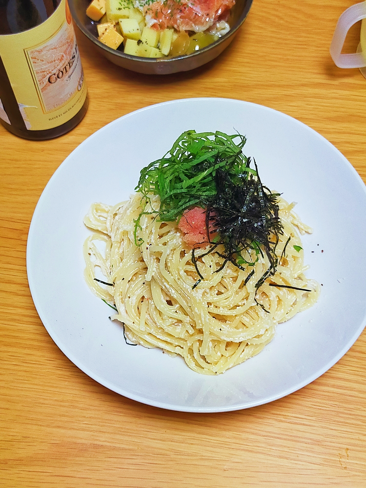 ｼﾝﾌﾟﾙうまい！明太クリームパスタ