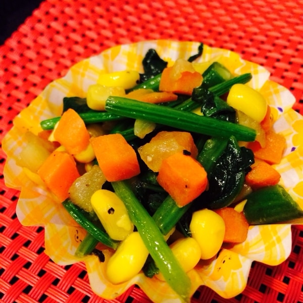 お弁当 ほうれん草とミックスベジタブルの炒め レシピ 作り方 By Eerrii5039 楽天レシピ お弁当 ほうれん草とミックスベジタブルの炒め レシピ 作り方 By Eerrii5039 楽天レシピ