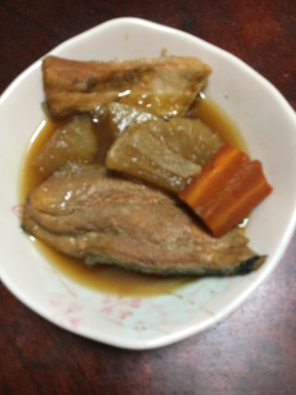 大根と鮭の煮物