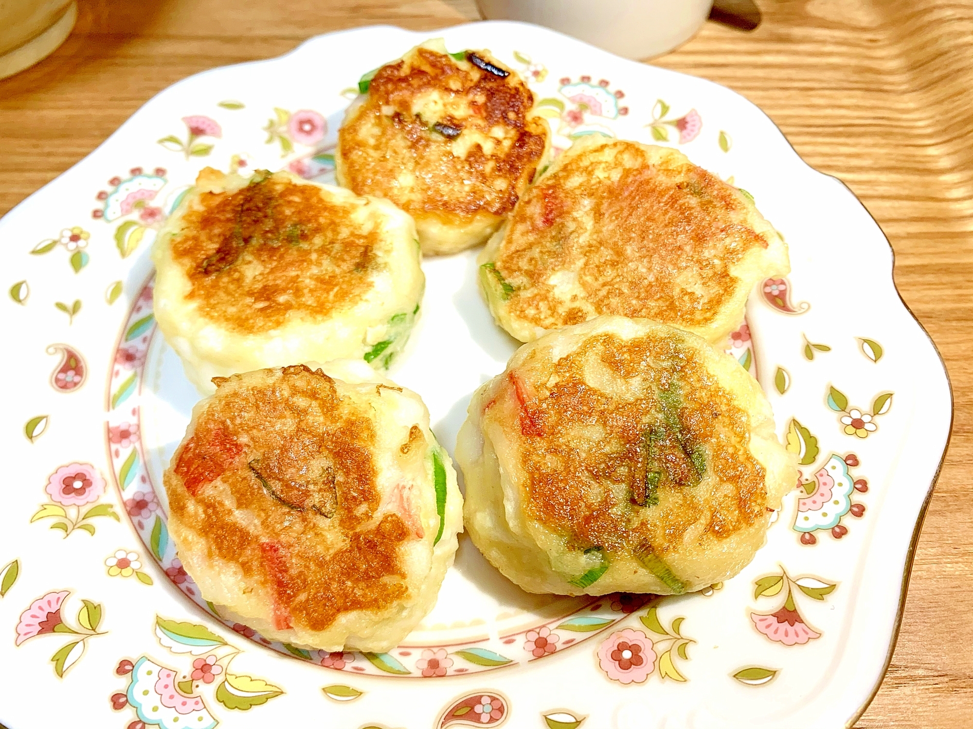 はんぺんと豆腐のふわふわ焼き