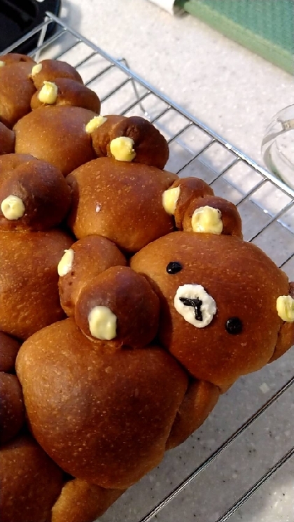 チョコ風味ちぎりパン