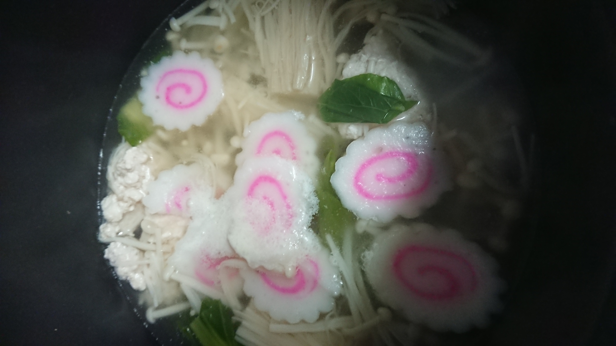生姜の肉団子スープ