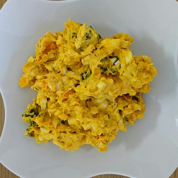 レンジで時短 かぼちゃのゆで卵サラダ レシピ 作り方 By まきっぺぺぺ 楽天レシピ レンジで時短 かぼちゃのゆで卵サラダ レシピ 作り方 By まきっぺぺぺ 楽天レシピ