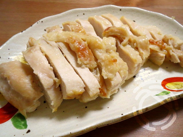 レンジでチン★鶏の塩麹蒸し