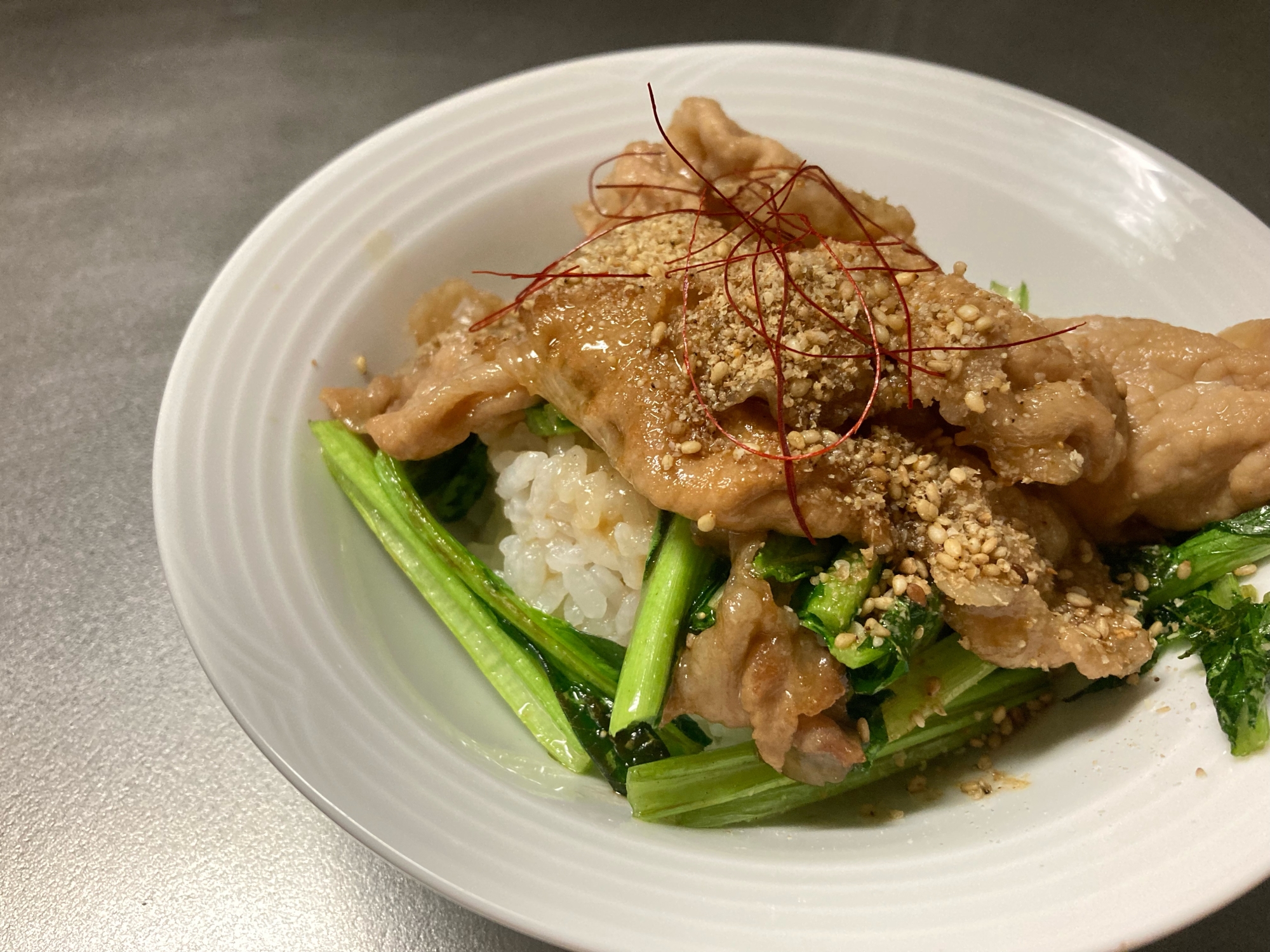 簡単パパッと！豚丼