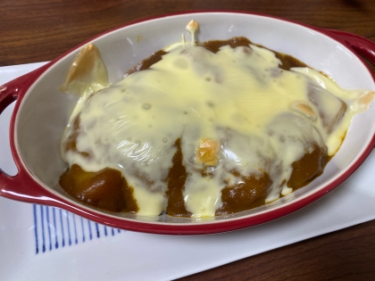 カレーリメイク☆焼きカレー☆