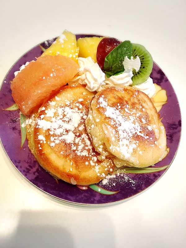 ホットケーキmixで カフェ風デコ第一弾 レシピ 作り方 By プニプニちゃ 楽天レシピ