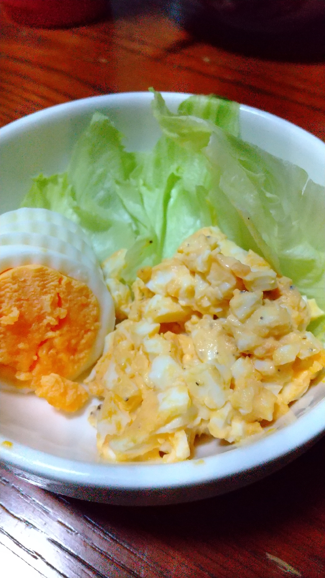 【朝活】朝の卵2種