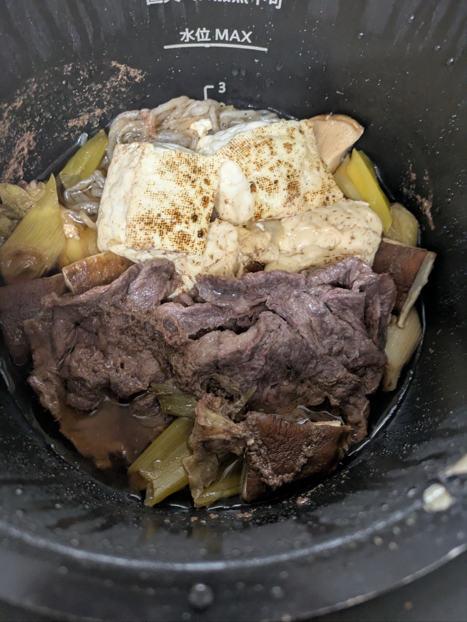 すき焼き〜ホットクック〜