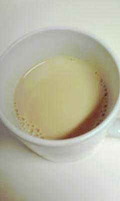 練乳入り豆乳コーヒー