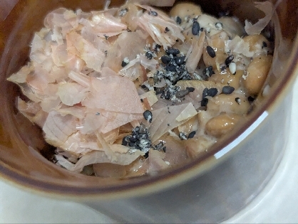 おかかゴマ★納豆