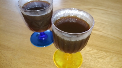 ひんやりフルフル　コーヒーゼリー