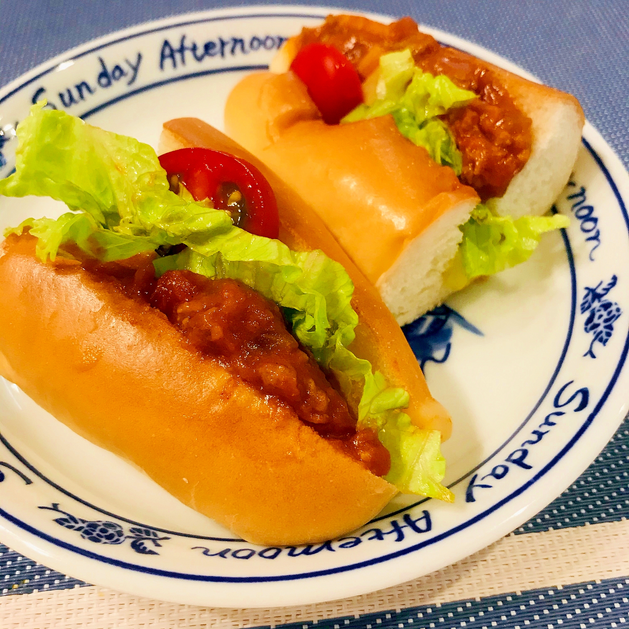 ★朝食★リメイク！キーマカレードッグ