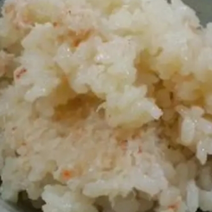 蟹の炊き込みご飯