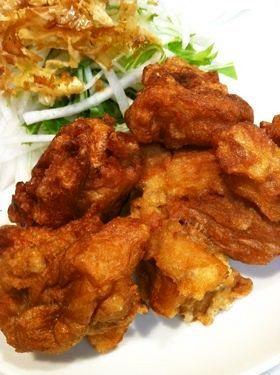 大満足！お麩なのに鳥の唐揚げ！