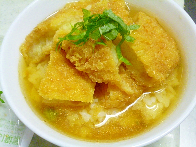 簡単 アレンジ コロッケのせだし茶漬け レシピ 作り方 By みずたまsweet 楽天レシピ