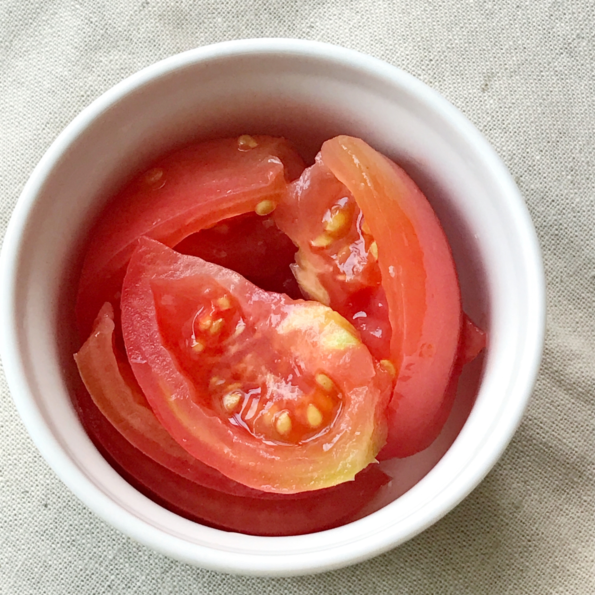 トマトのはちみつマリネ
